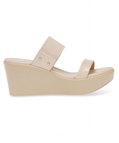 Women's Parker Platform Sandal Tan/Beige $38.40 Shoes