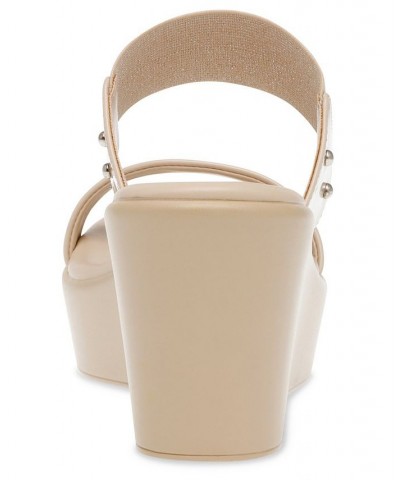 Women's Parker Platform Sandal Tan/Beige $38.40 Shoes