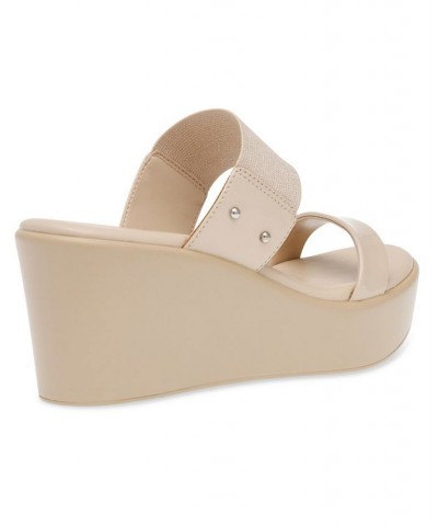 Women's Parker Platform Sandal Tan/Beige $38.40 Shoes