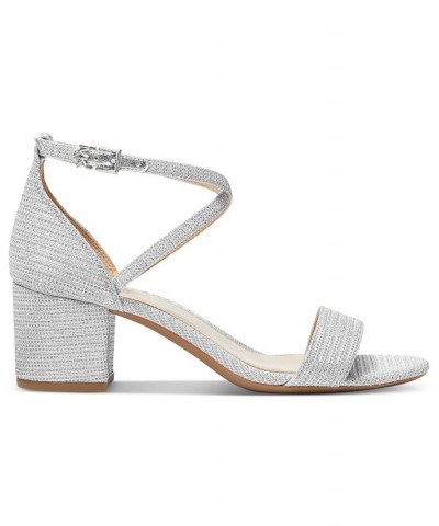 Women's Serena Flex Dress Sandals Silver $52.65 Shoes