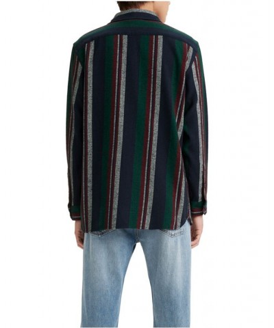 Men's Jackson Worker Long Sleeve Overshirt Ferdinand Plaid Evergreen $32.31 Shirts