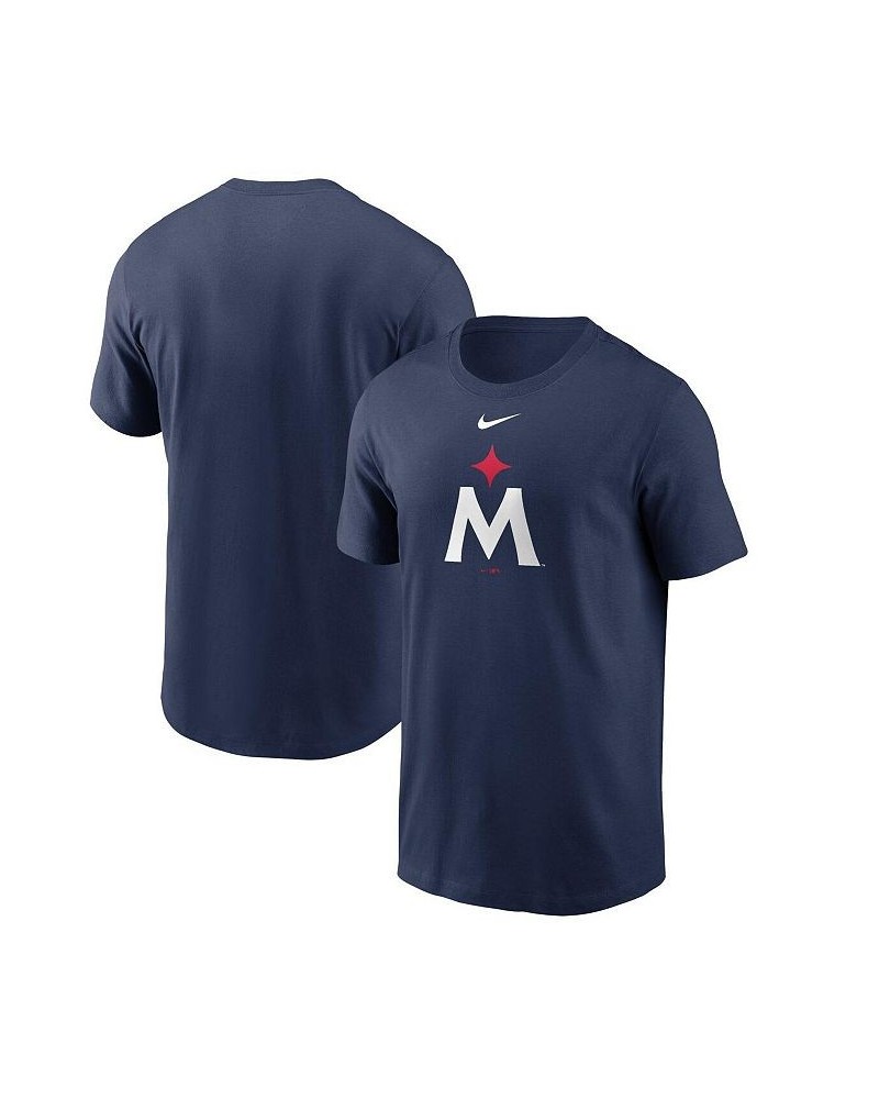 Men's Navy Minnesota Twins 2023 Large Logo Legend T-shirt $29.99 T-Shirts