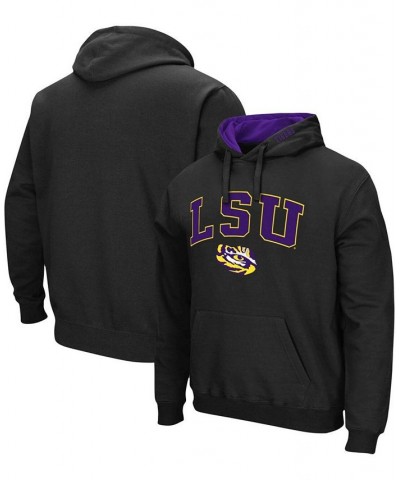 Men's Black LSU Tigers Arch Logo 3.0 Pullover Hoodie $22.09 Sweatshirt