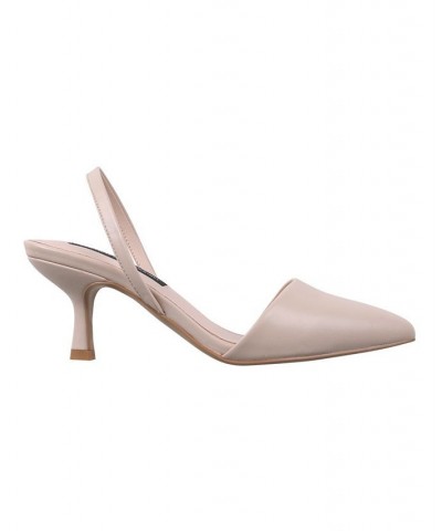 Women's Slingback Pumps Tan/Beige $46.06 Shoes