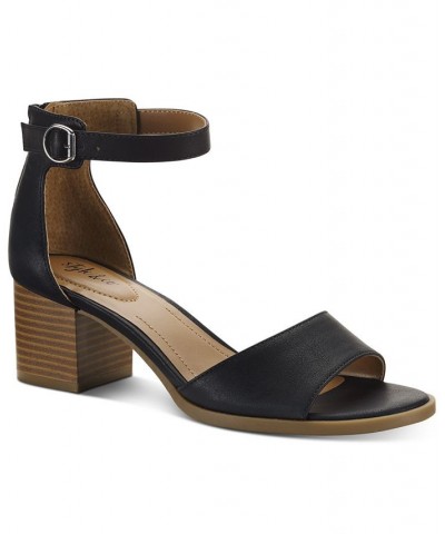 Katerinaa Two-Piece Dress Sandals Black $32.67 Shoes