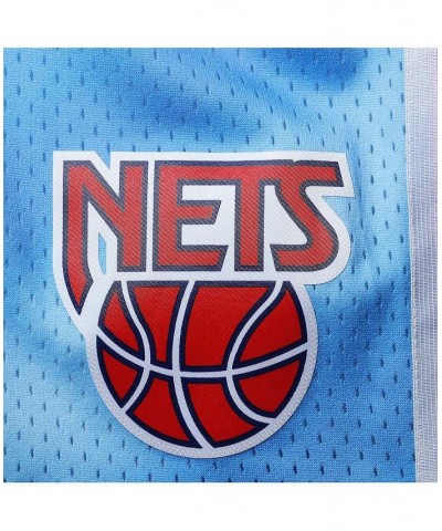 Men's Blue New Jersey Nets Big and Tall Hardwood Classics Team Swingman Shorts $47.50 Shorts