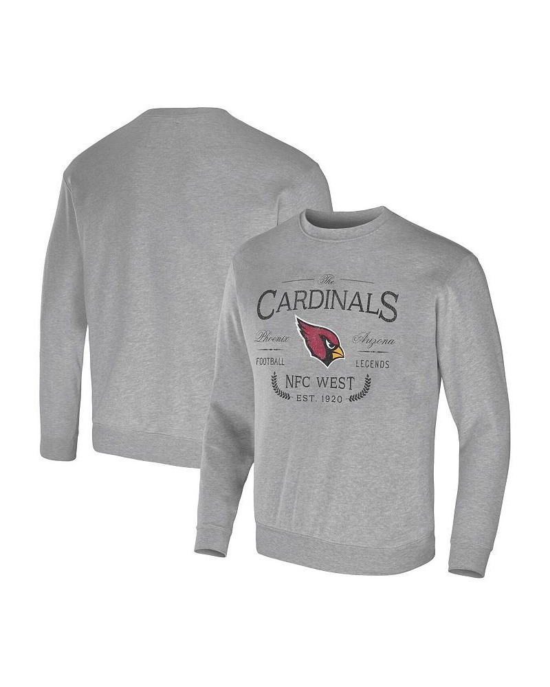 Men's NFL x Darius Rucker Collection by Heather Gray Arizona Cardinals Pullover Sweatshirt $35.09 Sweatshirt