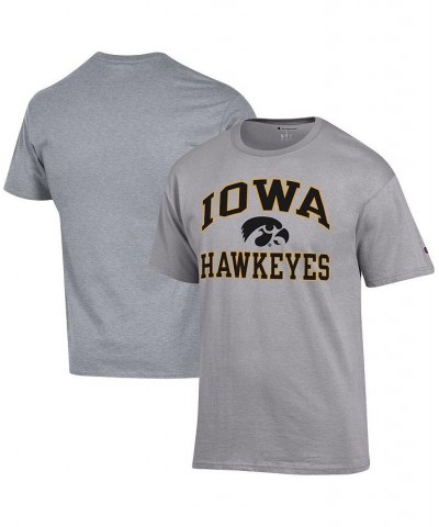 Men's Heather Gray Iowa Hawkeyes High Motor T-shirt $22.03 T-Shirts