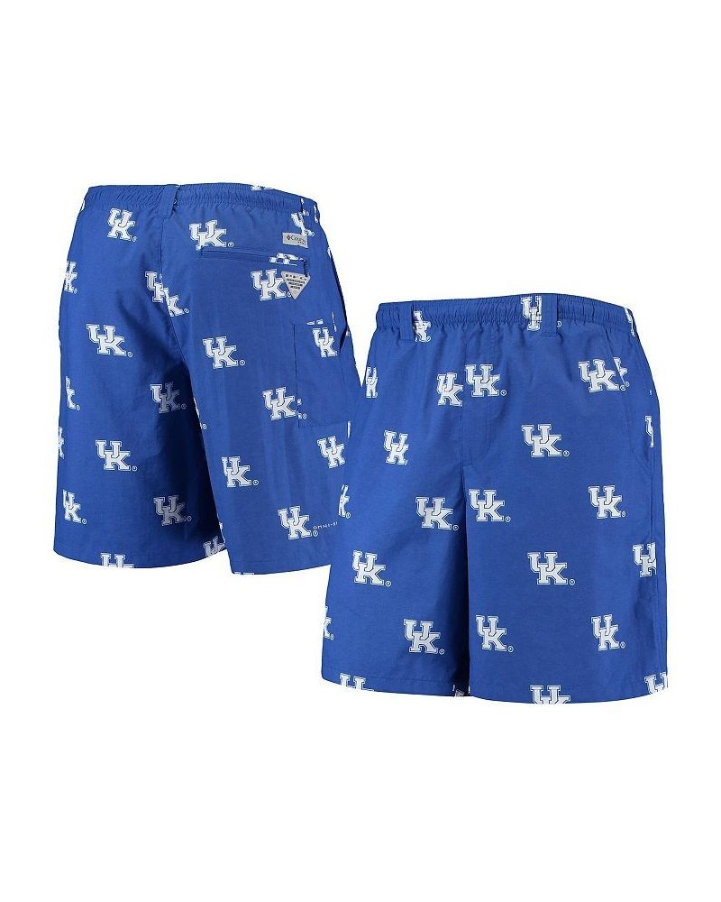 Men's Royal Kentucky Wildcats Backcast II 8" Omni-Shade Hybrid Shorts $19.88 Swimsuits