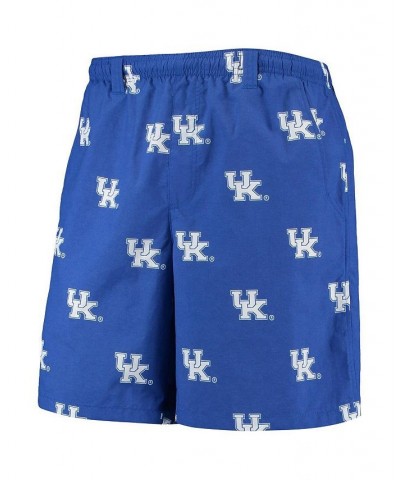 Men's Royal Kentucky Wildcats Backcast II 8" Omni-Shade Hybrid Shorts $19.88 Swimsuits