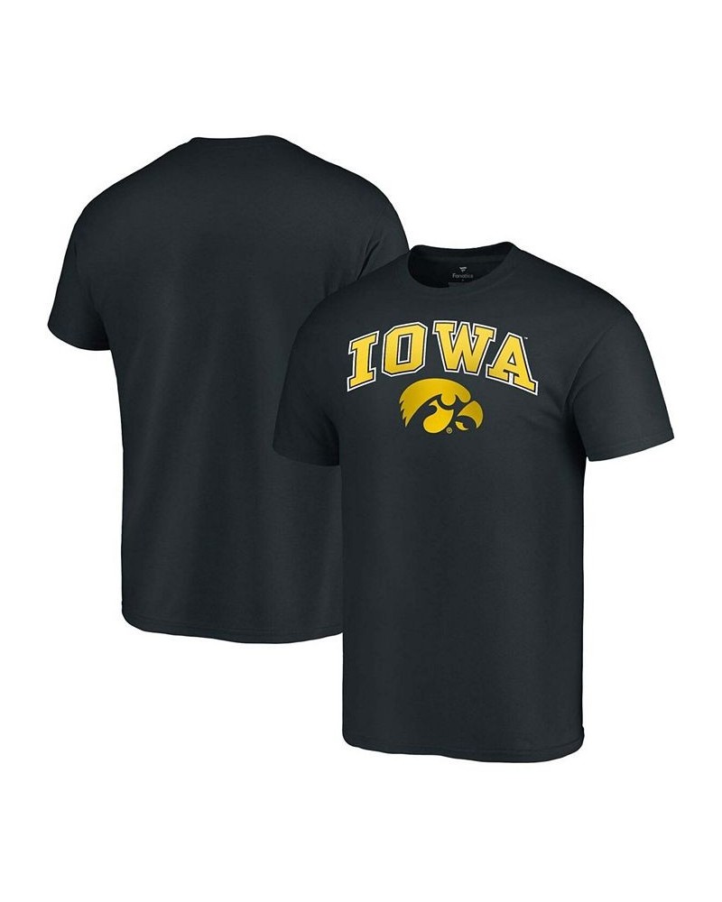 Men's Black Iowa Hawkeyes Campus T-shirt $10.25 T-Shirts