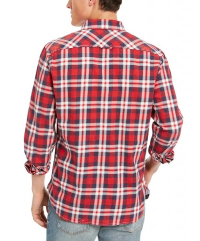 Men's Garcia Plaid Shirt Brown $16.25 Shirts