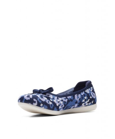 Women's Cloudstepper Carly Hope Flats Blue $43.00 Shoes