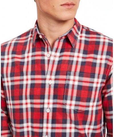 Men's Garcia Plaid Shirt Brown $16.25 Shirts