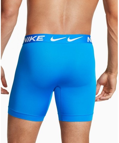 Men's 3-Pk. Dri-FIT Essential Micro Long Boxer Briefs Photo Blue $25.85 Underwear