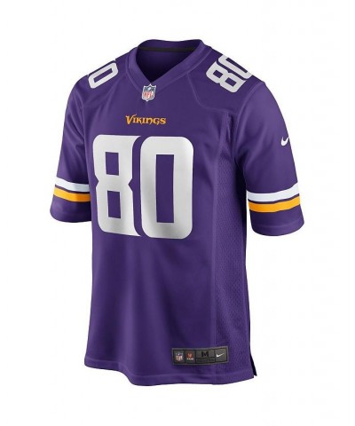 Men's Cris Carter Purple Minnesota Vikings Game Retired Player Jersey $54.60 Jersey