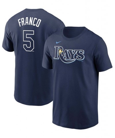 Men's Tampa Bay Rays Name & Number T-Shirt - Wander Franco $20.50 T-Shirts