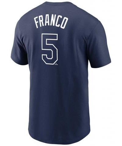 Men's Tampa Bay Rays Name & Number T-Shirt - Wander Franco $20.50 T-Shirts