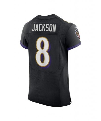 Men's Lamar Jackson Black Baltimore Ravens Alternate Vapor Elite Player Jersey $148.35 Jersey