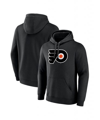 Men's Branded Black Philadelphia Flyers Primary Logo Pullover Hoodie $27.26 Sweatshirt