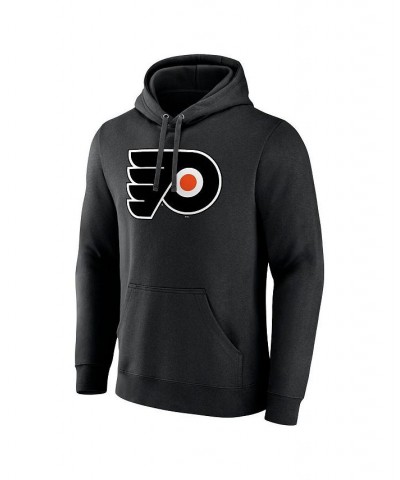 Men's Branded Black Philadelphia Flyers Primary Logo Pullover Hoodie $27.26 Sweatshirt