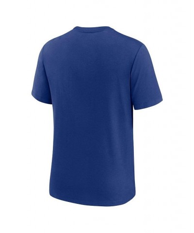 Men's Royal Kansas City Royals Authentic Collection Tri-Blend Performance T-shirt $21.59 T-Shirts