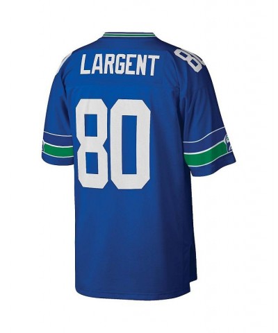 Men's Steve Largent Royal Seattle Seahawks Legacy Replica Jersey $79.90 Jersey