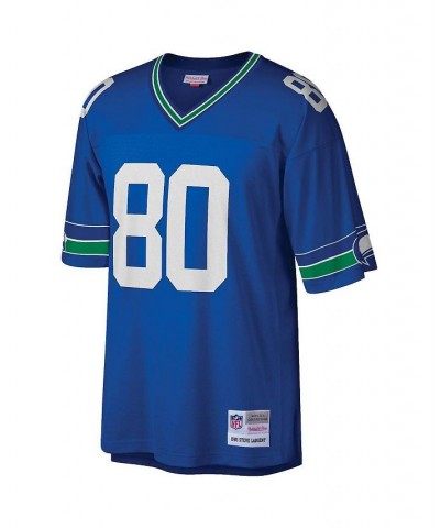 Men's Steve Largent Royal Seattle Seahawks Legacy Replica Jersey $79.90 Jersey