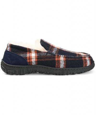 Men's Ember Moccasin Slippers Blue $32.80 Shoes