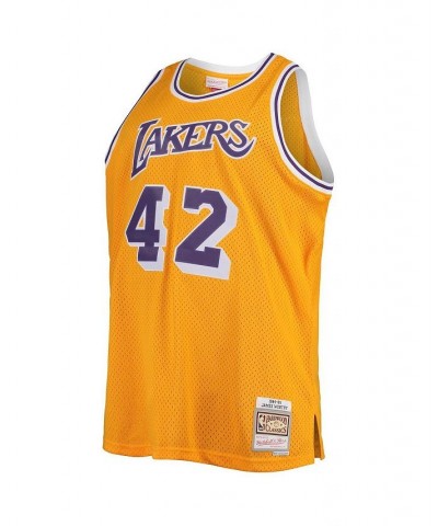 Men's James Worthy Gold Los Angeles Lakers Big and Tall Hardwood Classics Swingman Jersey $34.50 Jersey