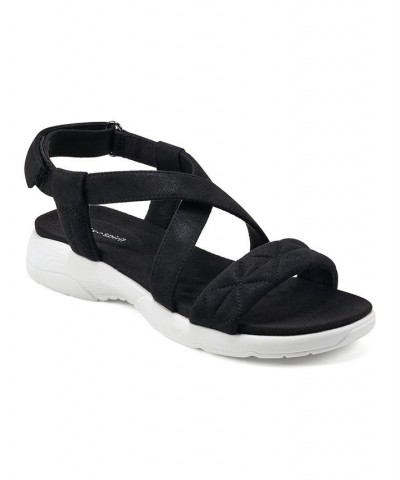 Women's Treasur Sandals Black $40.29 Shoes