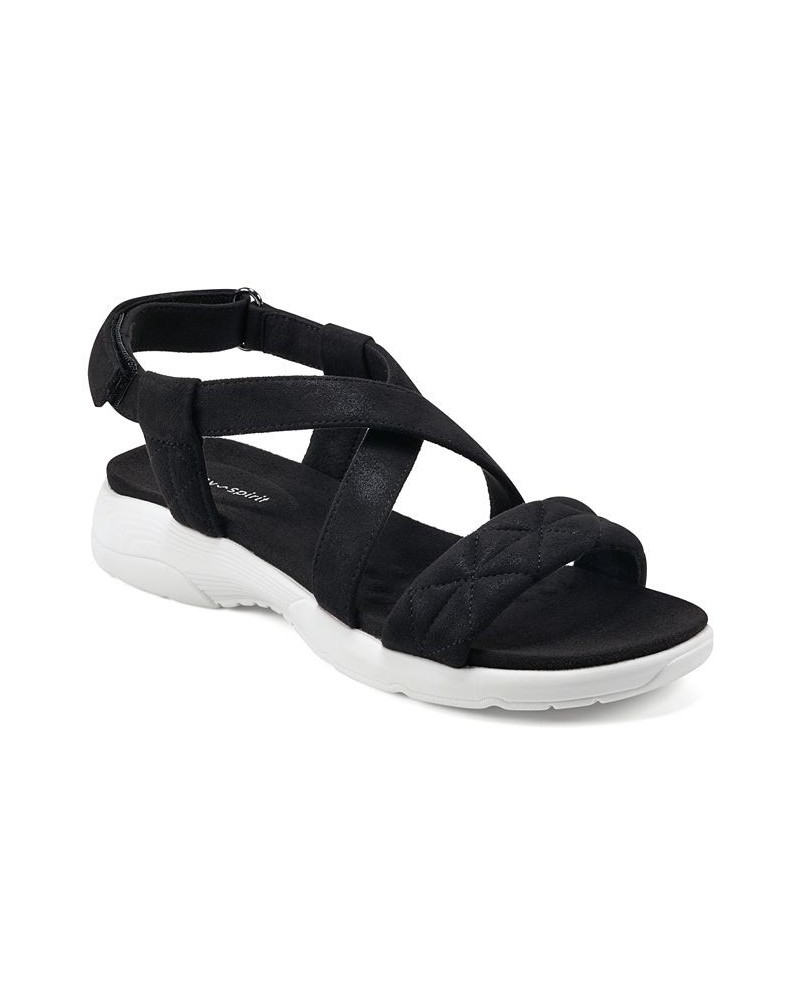 Women's Treasur Sandals Black $40.29 Shoes