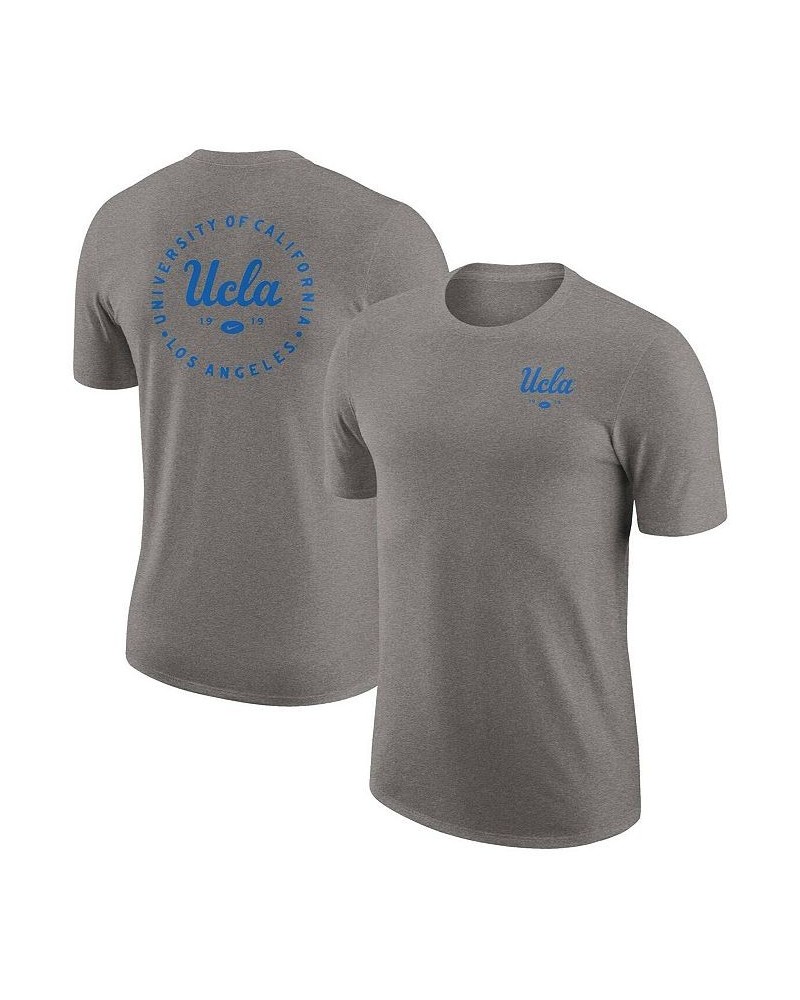 Men's Heather Gray UCLA Bruins Logo 2-Hit Tri-Blend T-shirt $18.45 T-Shirts