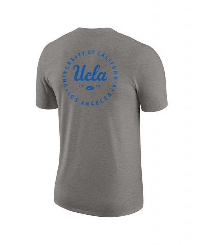 Men's Heather Gray UCLA Bruins Logo 2-Hit Tri-Blend T-shirt $18.45 T-Shirts