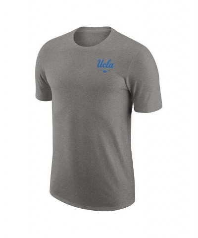 Men's Heather Gray UCLA Bruins Logo 2-Hit Tri-Blend T-shirt $18.45 T-Shirts