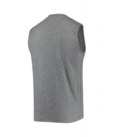 Men's Heathered Gray Chicago White Sox Muscle Tank Top $25.19 T-Shirts