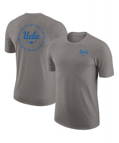 Men's Heather Gray UCLA Bruins Logo 2-Hit Tri-Blend T-shirt $18.45 T-Shirts