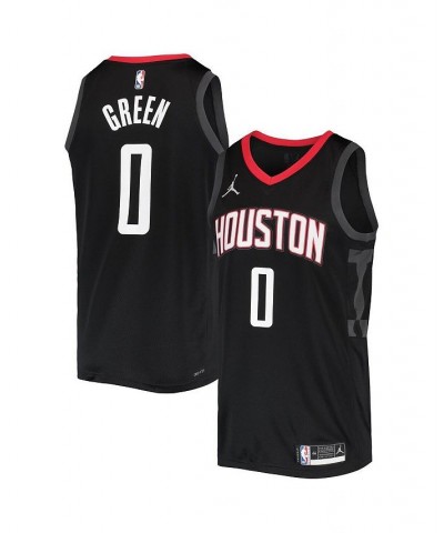 Men's Brand Jalen Green Black Houston Rockets 2021/22 Swingman Jersey - Statement Edition $46.00 Jersey