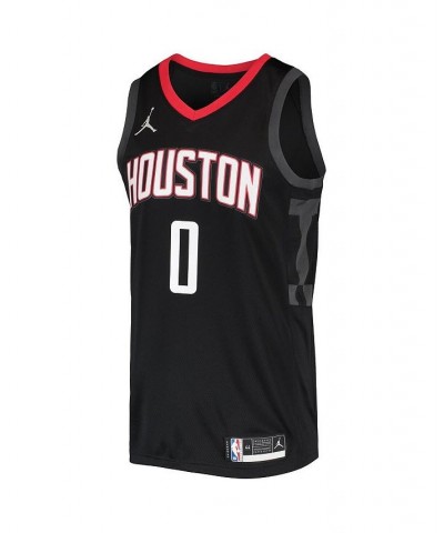 Men's Brand Jalen Green Black Houston Rockets 2021/22 Swingman Jersey - Statement Edition $46.00 Jersey