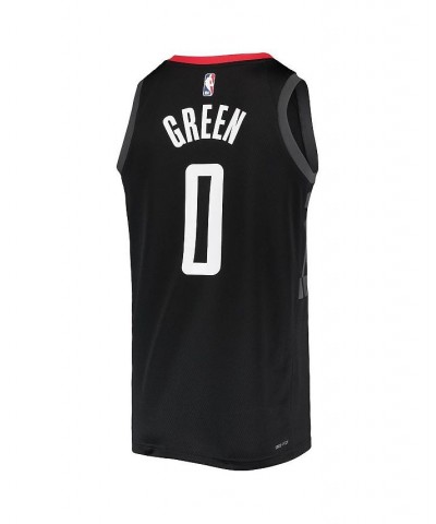 Men's Brand Jalen Green Black Houston Rockets 2021/22 Swingman Jersey - Statement Edition $46.00 Jersey