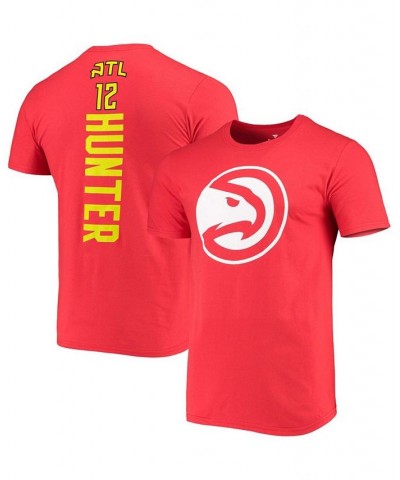 Men's De'Andre Hunter Red Atlanta Hawks Playmaker Name Number Logo T-shirt $19.03 T-Shirts