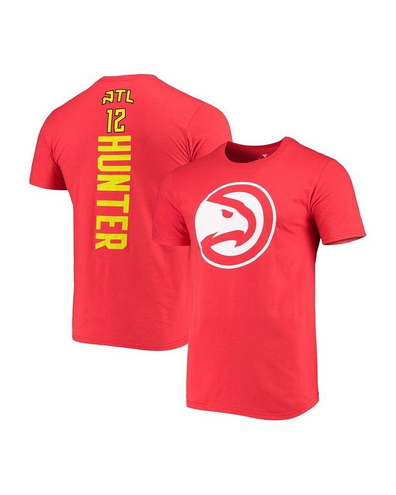 Men's De'Andre Hunter Red Atlanta Hawks Playmaker Name Number Logo T-shirt $19.03 T-Shirts