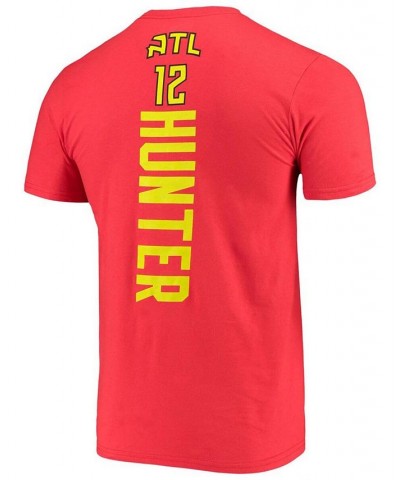 Men's De'Andre Hunter Red Atlanta Hawks Playmaker Name Number Logo T-shirt $19.03 T-Shirts