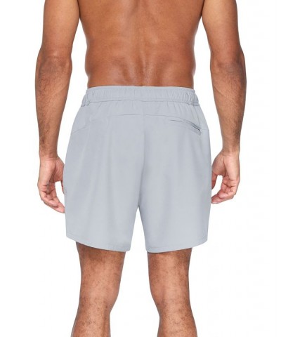 Men's 5" Quick-Dry Core Volley Swim Shorts Gray $18.71 Swimsuits