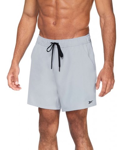 Men's 5" Quick-Dry Core Volley Swim Shorts Gray $18.71 Swimsuits