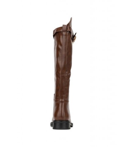 Women's Antonella Tall Boot Brown $32.08 Shoes