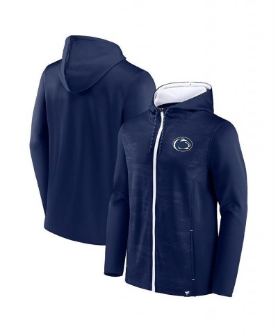 Men's Branded Navy Penn State Nittany Lions Ball Carrier Full-Zip Hoodie $39.74 Sweatshirt