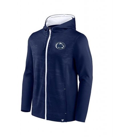 Men's Branded Navy Penn State Nittany Lions Ball Carrier Full-Zip Hoodie $39.74 Sweatshirt