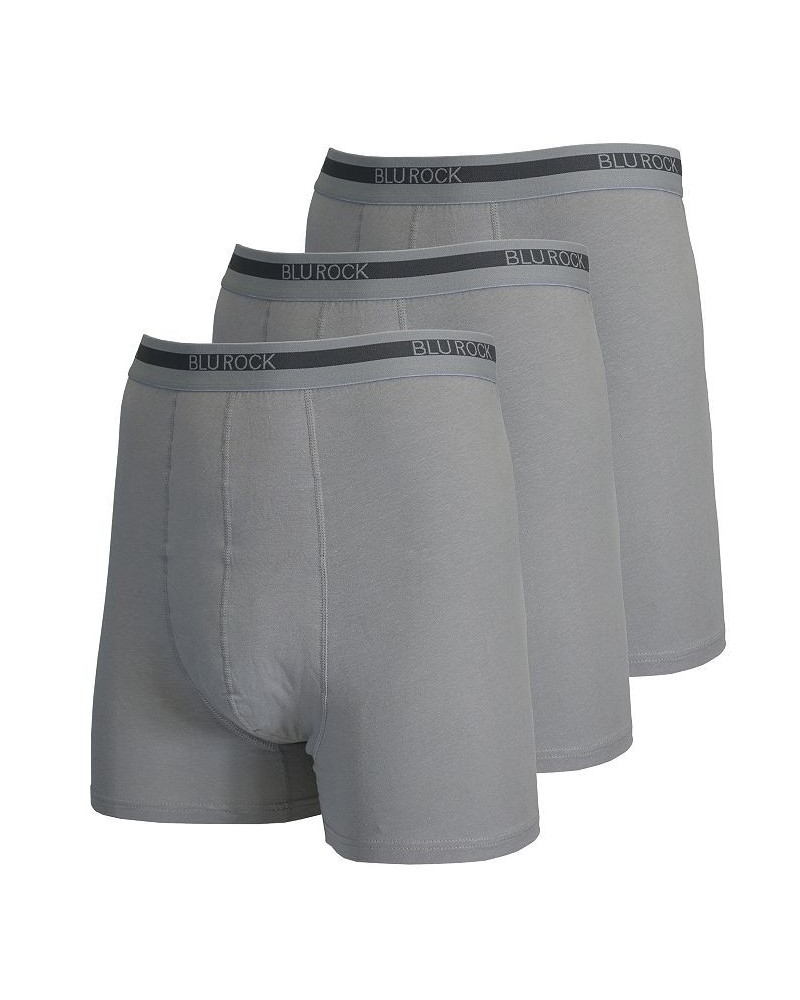 Men's Stretch Cotton Boxer Briefs Underwear, Pack of 3 PD06 $16.80 Underwear