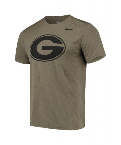 Men's Olive Georgia Bulldogs Tonal Logo Legend Performance T-shirt $25.49 T-Shirts